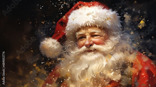 Santa Claus happy and very magical © Rafael