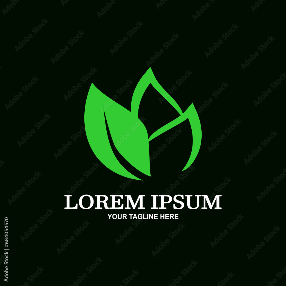 Leaf Icon Vector Illustration. Leaf Logo. Leaf Icon Vector Illustration. Leaf Logo.