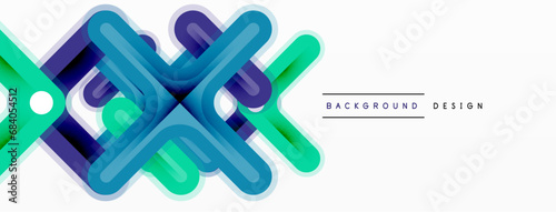 Cross line background minimal geometric template. Design for wallpaper, banner, background, landing page, wall art, invitation, prints, posters