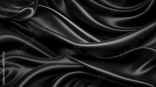 black silk satin cloth background