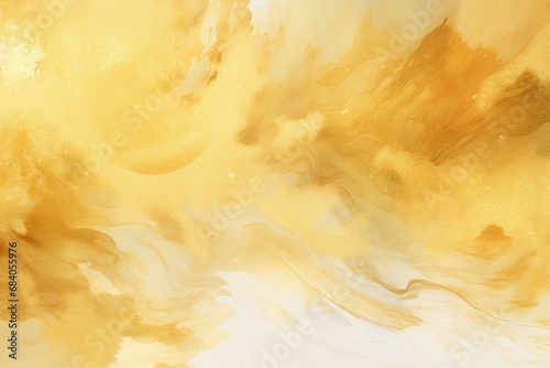 Gold watercolor art background photo