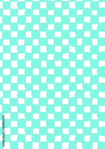 Checkered colourful pattern