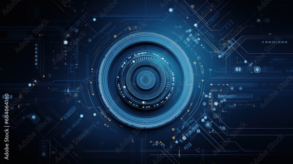 abstract background with circles abstract background with circles