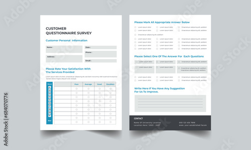 Customer Satisfaction Survey Questionnaire