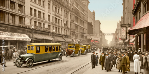 New York City in the early 1900s photo