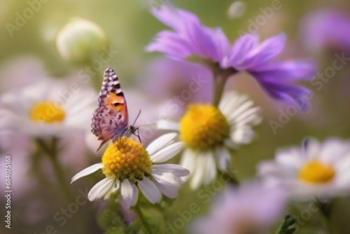 butterfly on a flower © Sidra
