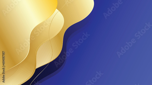 abstract background with waves