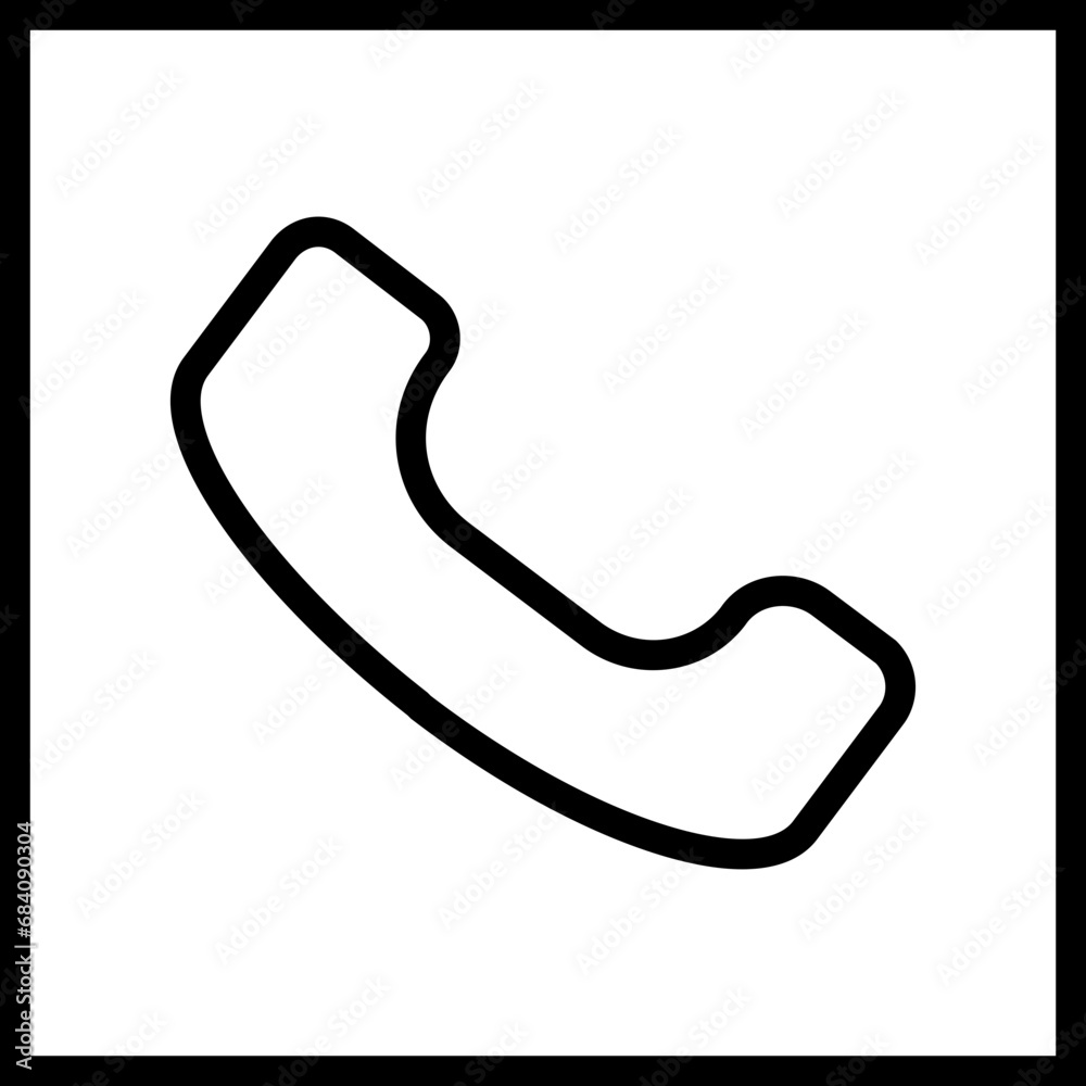 Contact Us On Phone Vector Icon Contact Us On Phone Vector Icon