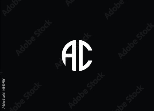Creative Letter AC Logo Design Vector Template