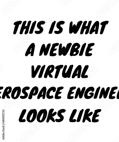 Newbie virtual aerospace engineer