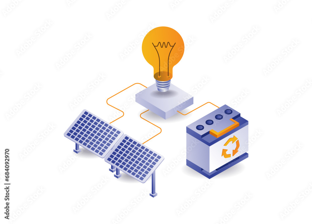 Electricity with solar panel energy Electricity with solar panel energy