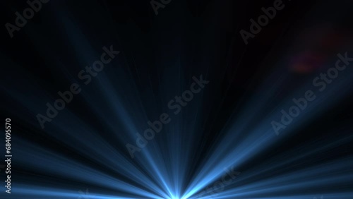 lens flare effects on black background