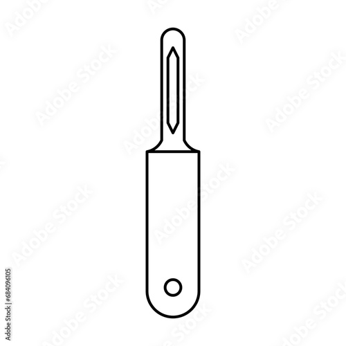 Paring Knife Icon For Logo And More