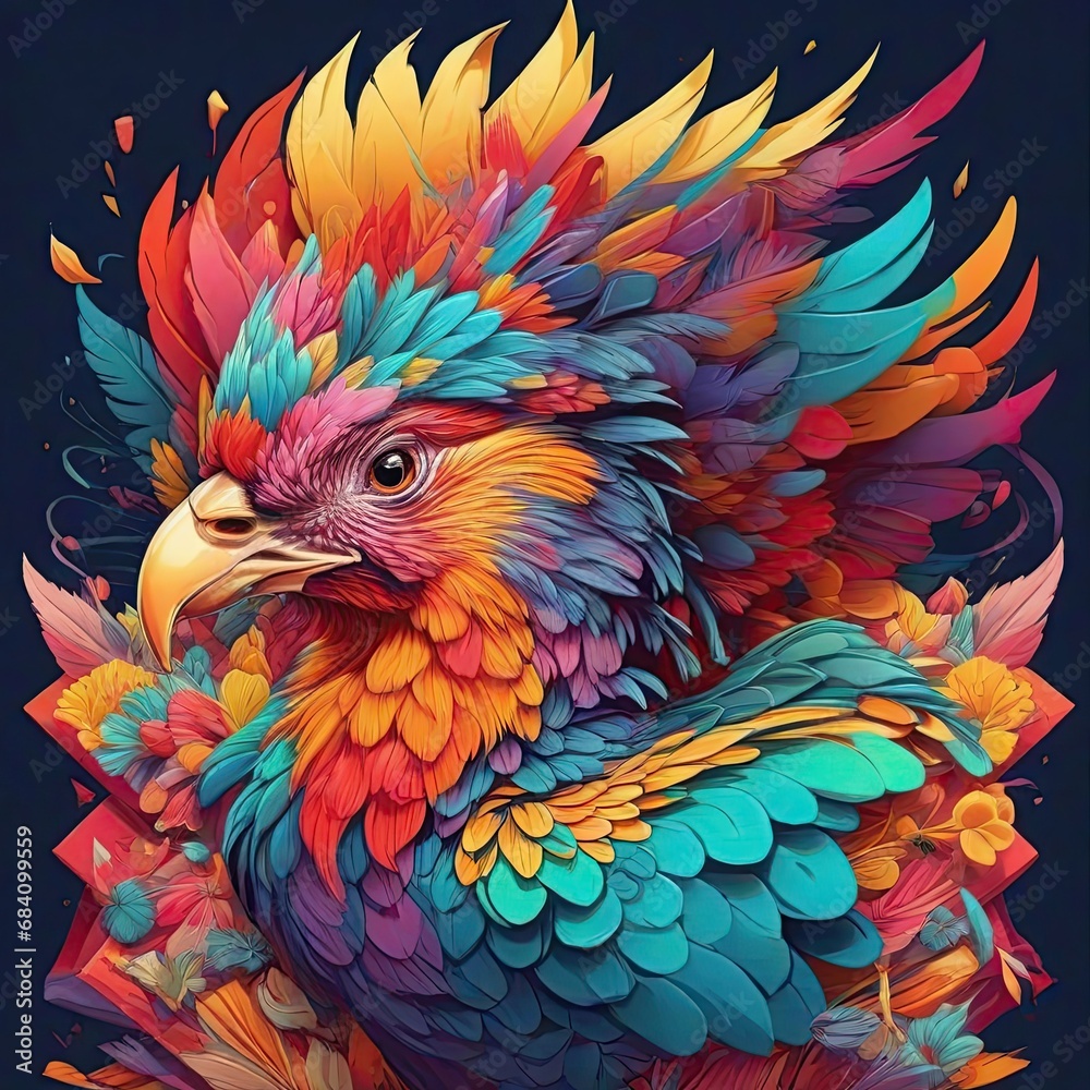 Obraz premium Cockfighting