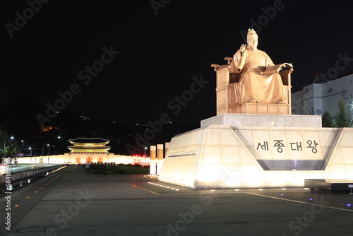 서울 광화문세종대왕상