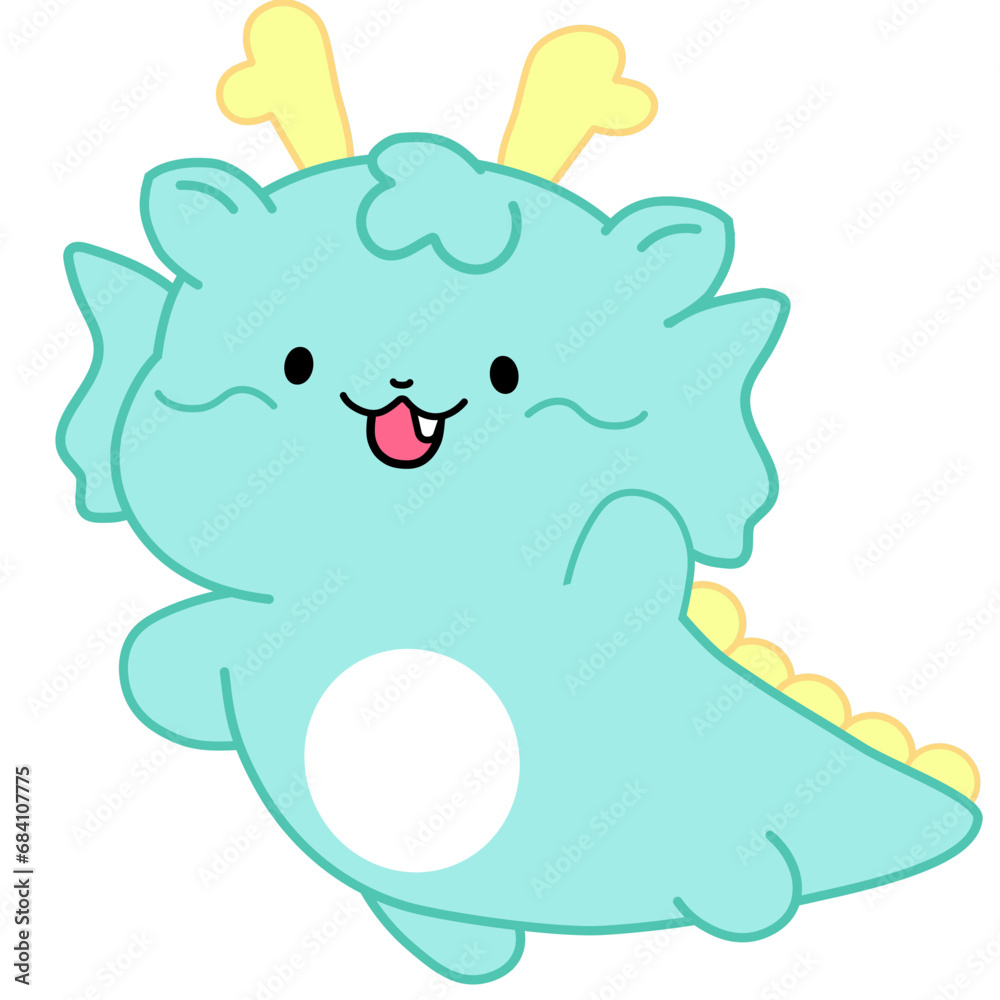 Obraz premium dragon character