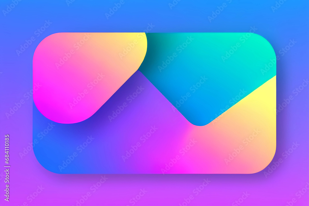 blank icon. Generative AI blank icon. Generative AI
