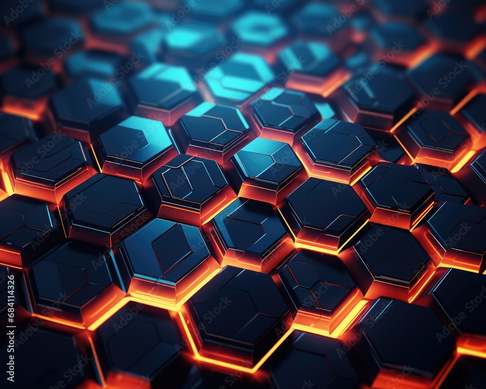 A close up of a bunch of cubes. Generative AI. A close up of a bunch of cubes. Generative AI.