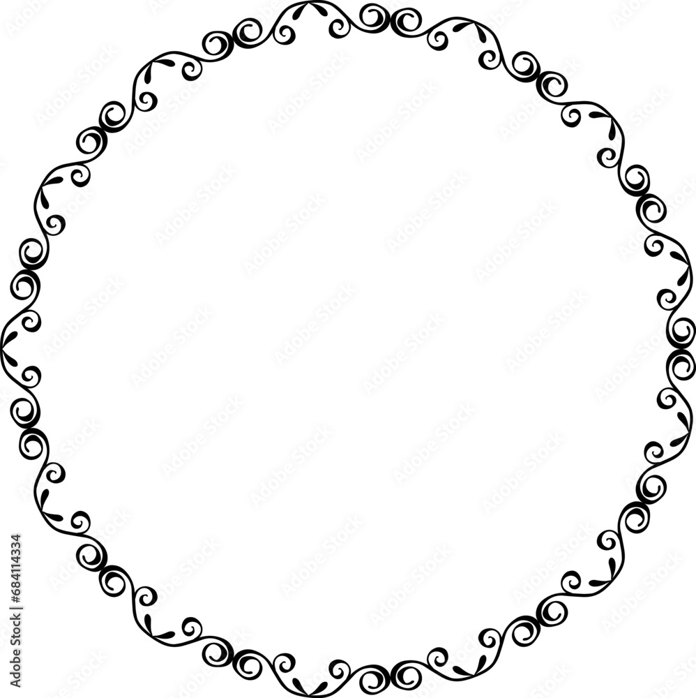 vector frames black on a white background vector frames black on a white background