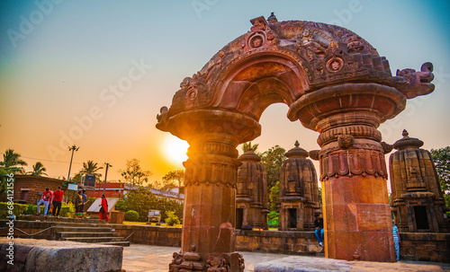 Mukteswar Templle, Sunset, Bhubaneswar, Odisha, India