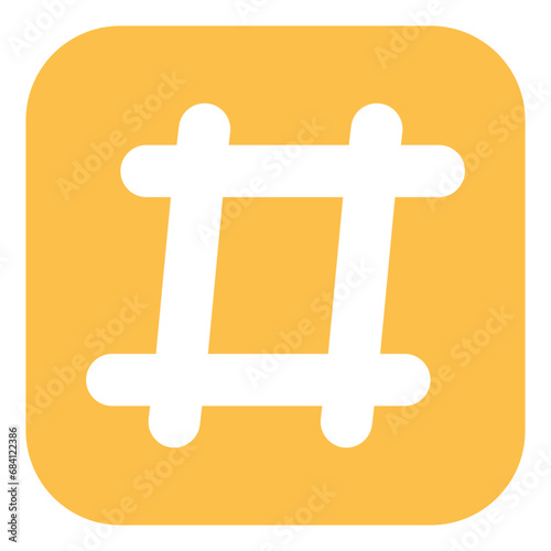 Hashtag icon
