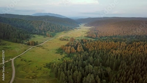 autumn in the mountains