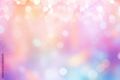 colorful festive abstract blurred bokeh background © dashtik