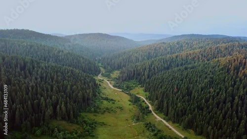 landscape in the mountains