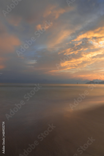 sunrise on the beach © Linh