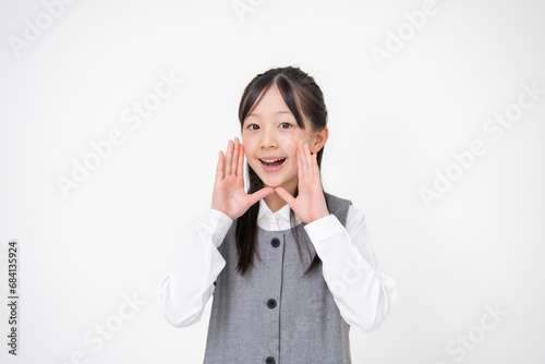 叫ぶ女の子 photo