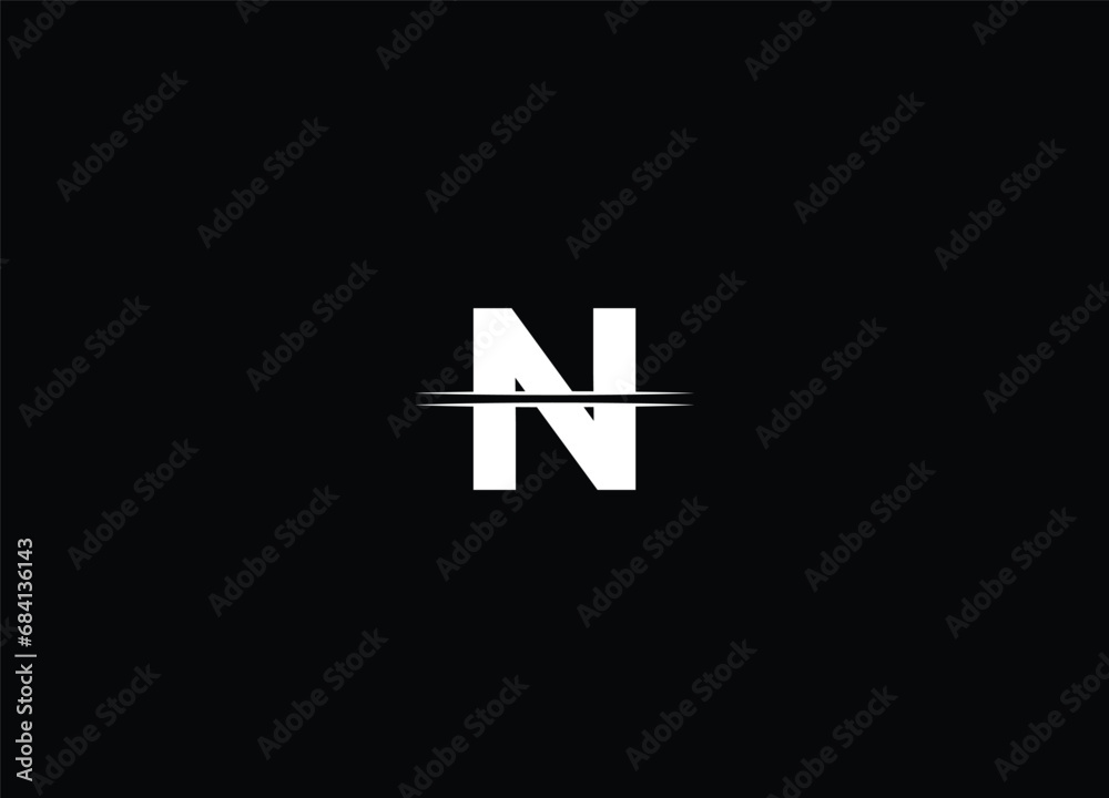 Creative Letters N Logo Design Vector Template Creative Letters N Logo Design Vector Template