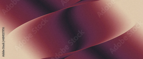 Obraz na plátně Red orange glowing grainy gradient background soft blurred light on dark backdro