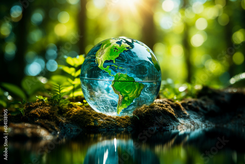 Celebrating 2024: Green New Year World Water and Earth Day 