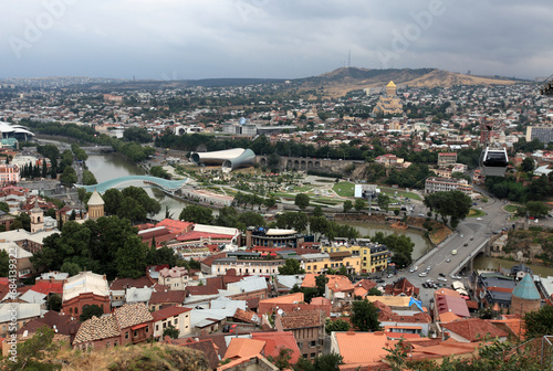 View of Tbilisi - the capital of Georgia