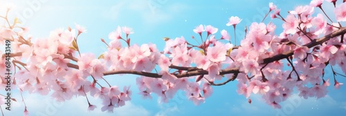 Blossoming Cherry Tree: Unveiling Spring's Grandeur Generative AI