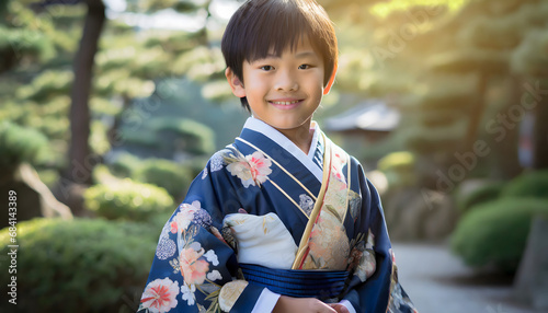 japanese boy with kimono