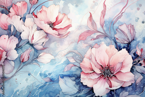 Floral Background Floral Wallpaper Floral Image Flower Background Flower Image Flower Wallpaper Illustration