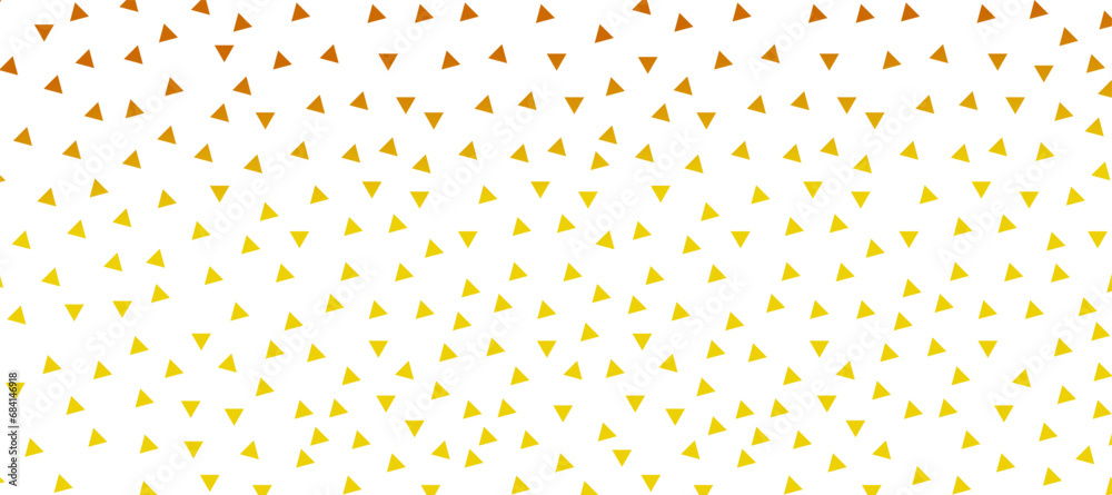 Abstract Yellow Gradient Triangle Pattern background Wallpaper