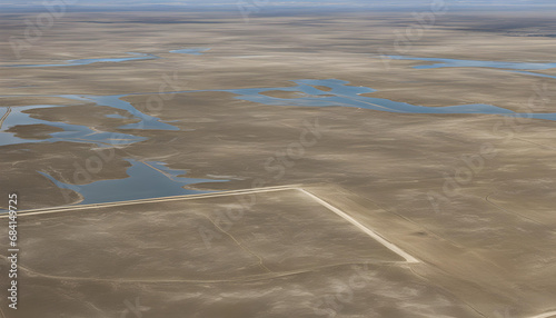 Dig Sites Stretch Across Salt Plains Nat'l Wildlife Refuge, OK
