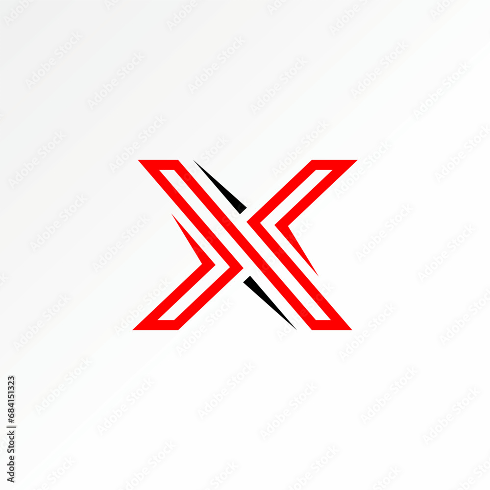 Logo design graphic concept creative premium abstract vector stock unique initial letter X font with flip double lines. Related to monogram typography Logo design graphic concept creative premium abstract vector stock unique initial letter X font with flip double lines. Related to monogram typography