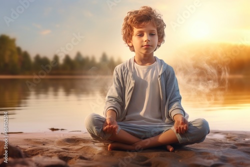 Meditation for Children: Teaching Kids Coping Mechanisms and Improving Mental Wellness © ЮРИЙ ПОЗДНИКОВ
