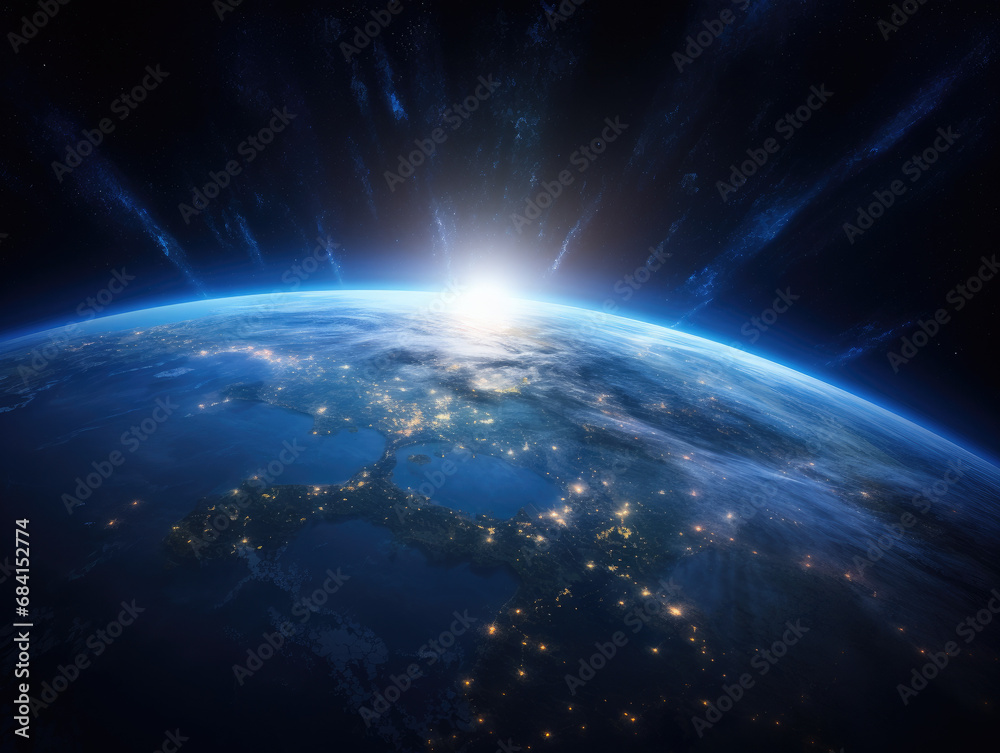 earth in space earth in space