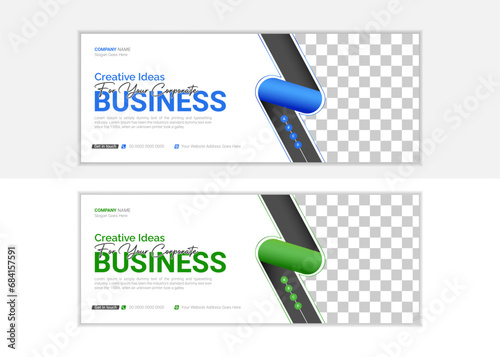 Modern and Creative Web Banner Design Template