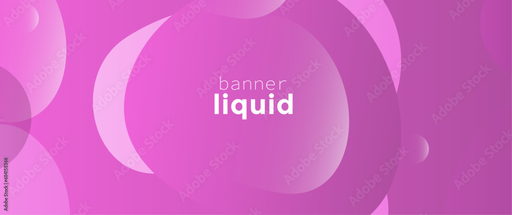 background with ribbon, Pink banner background with ribbon, Pink banner