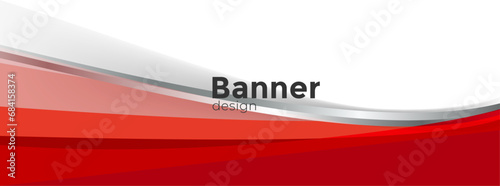 sale on red background, red Banner