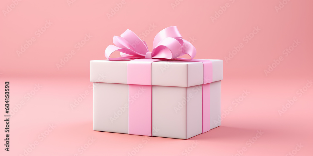 gift box with ribbon
