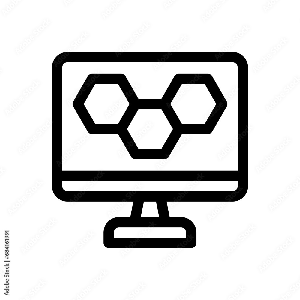 geometric line icon