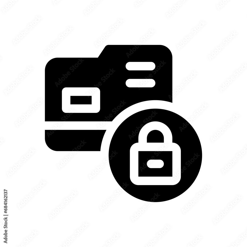 data security glyph icon data security glyph icon