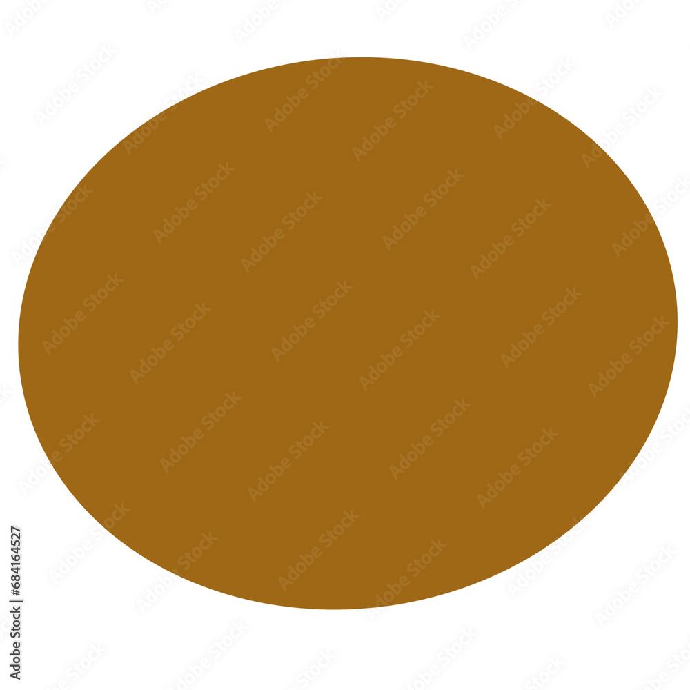Brown circle 