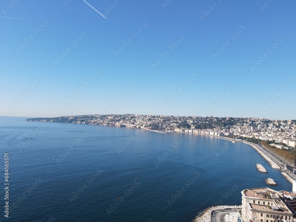 Naples seafront is a route of approximately 3 km that runs along the sea.Capable of fascinating tourists but also the inhabitants themselves who flock to the splendid atmosphere throughout the year